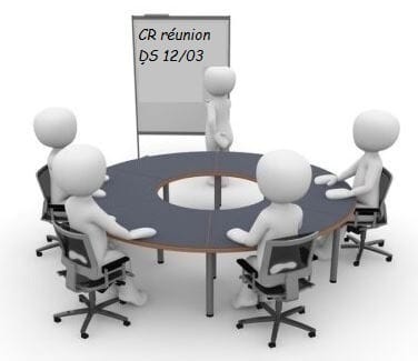 Compte rendu de la réunion des Délégués Sécurité du 12 mars.